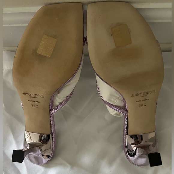 Jimmy Choo snake skin sandals - Picture 7 of 7